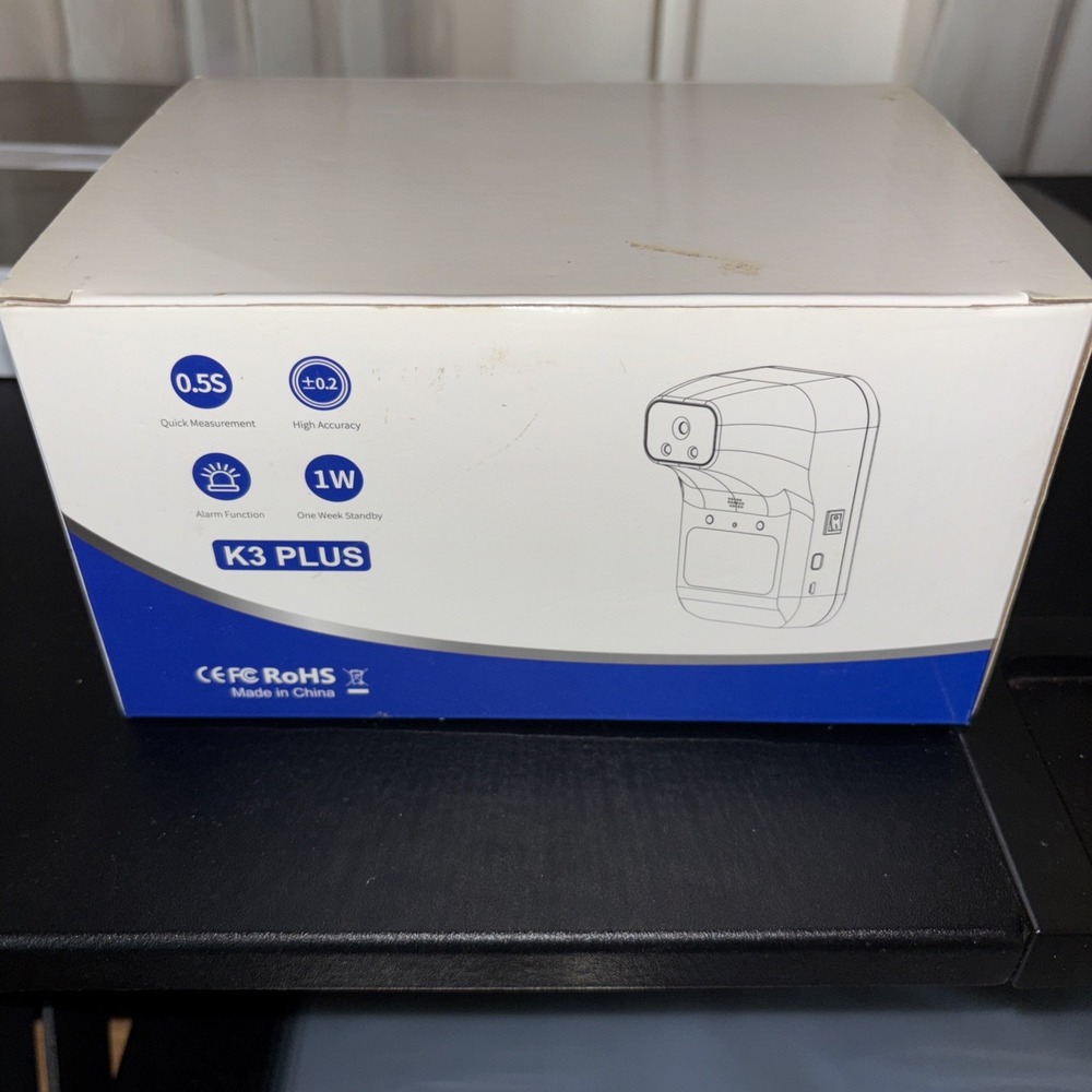 AI Non-Contact Infrared Thermometer High Temperature Alarm Digital Tube K3PLUS‎